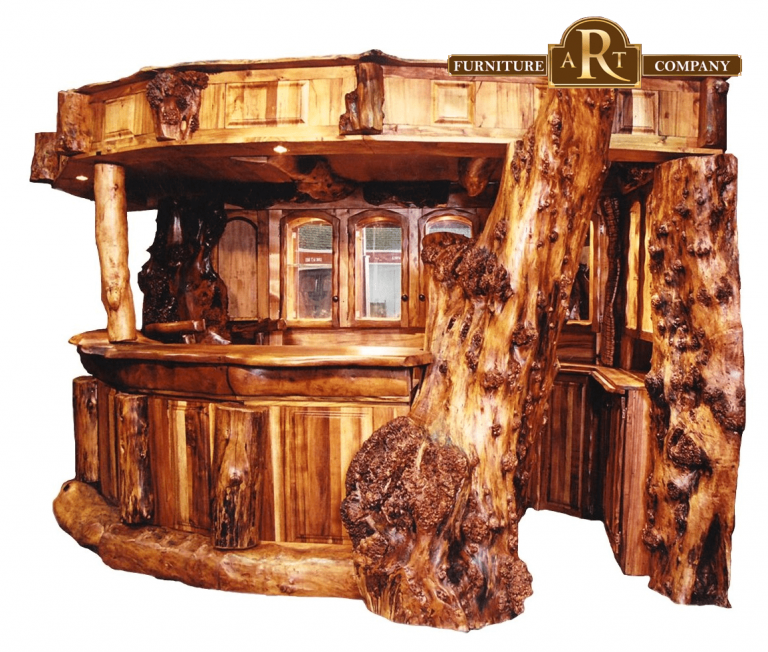 Stomp / Solid Wood Bar By Furniture ART Company