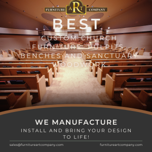 CHURCH FURNITURE PULPITS AND BENCHES PEWS