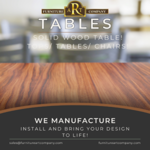 Furniture ART Company Tables