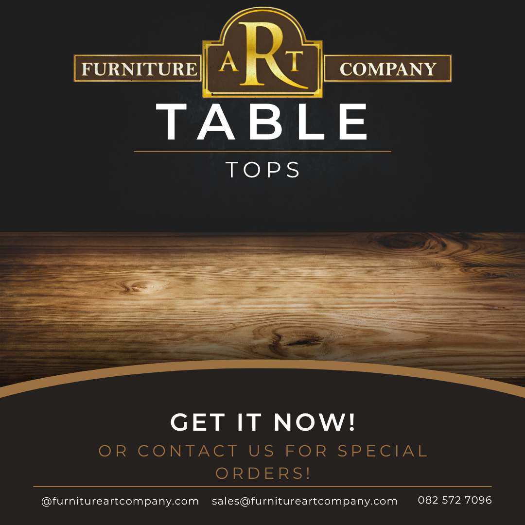 Custom wooden table tops for dining tables and furniture projects